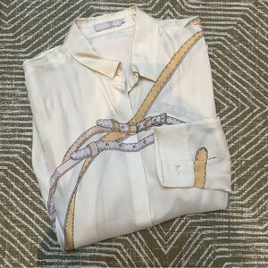 J. McLaughlin Silk Shirt